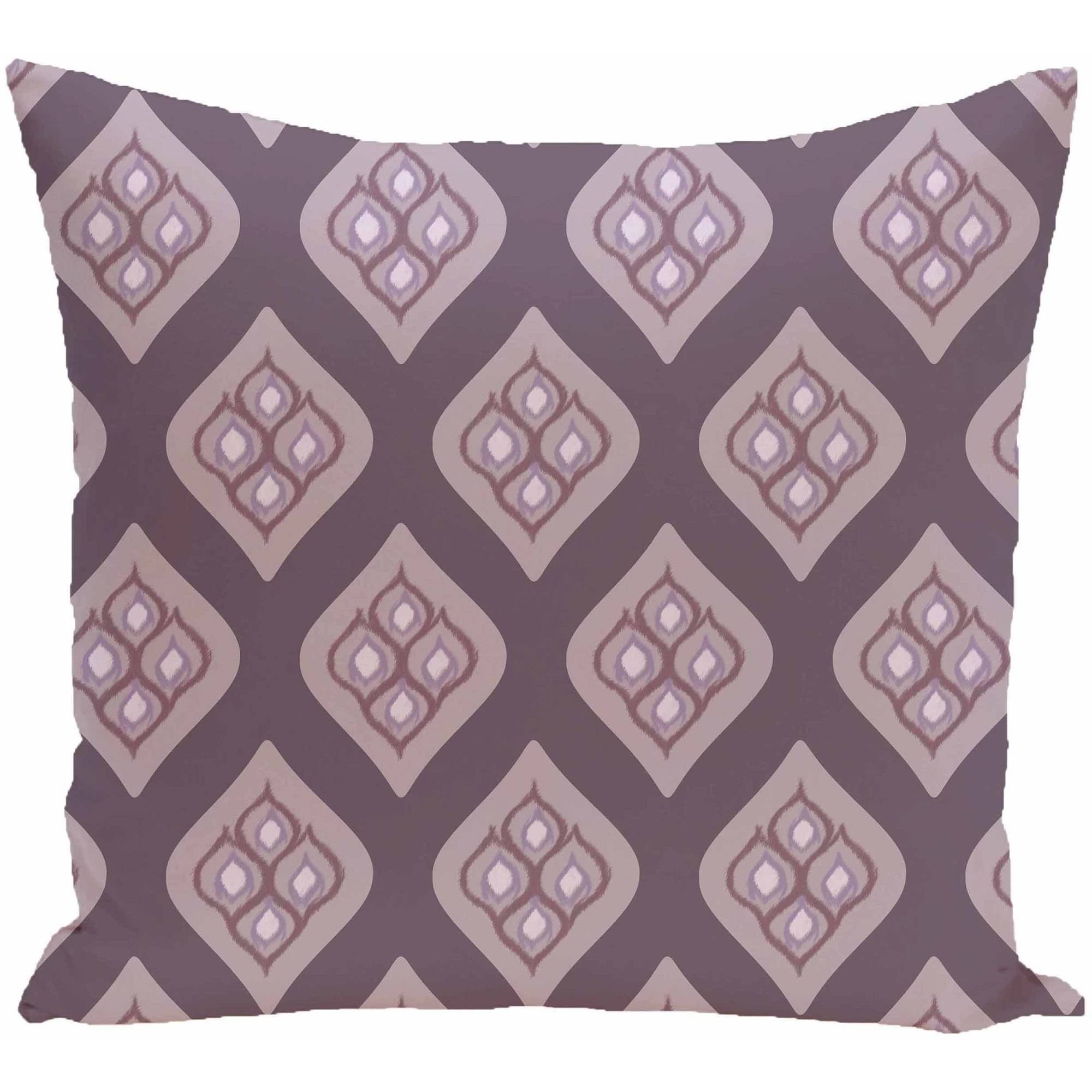 Simply Daisy 16" x 16" Tail Feathers Geometric Print Pillow