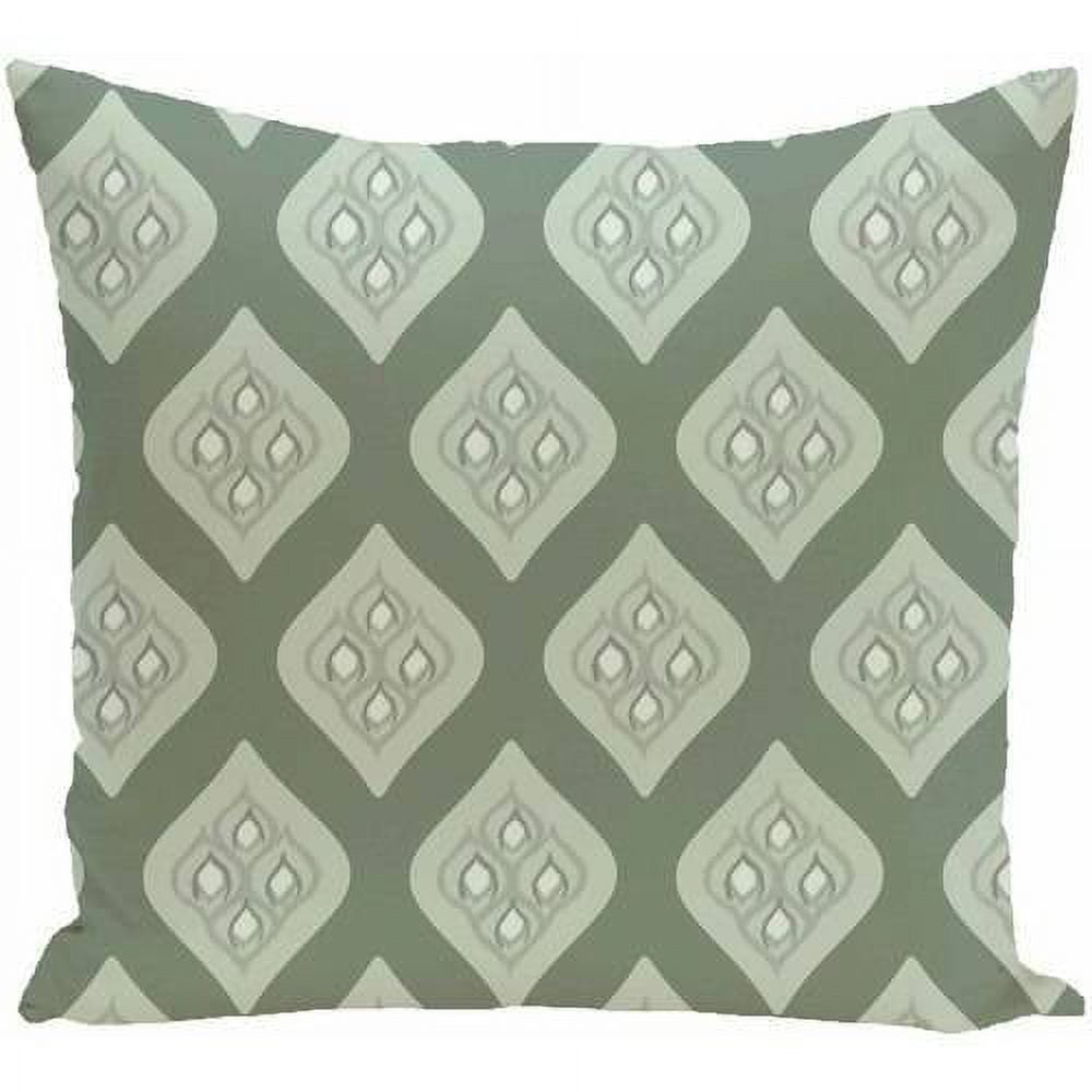 Simply Daisy 16" x 16" Tail Feathers Geometric Print Pillow