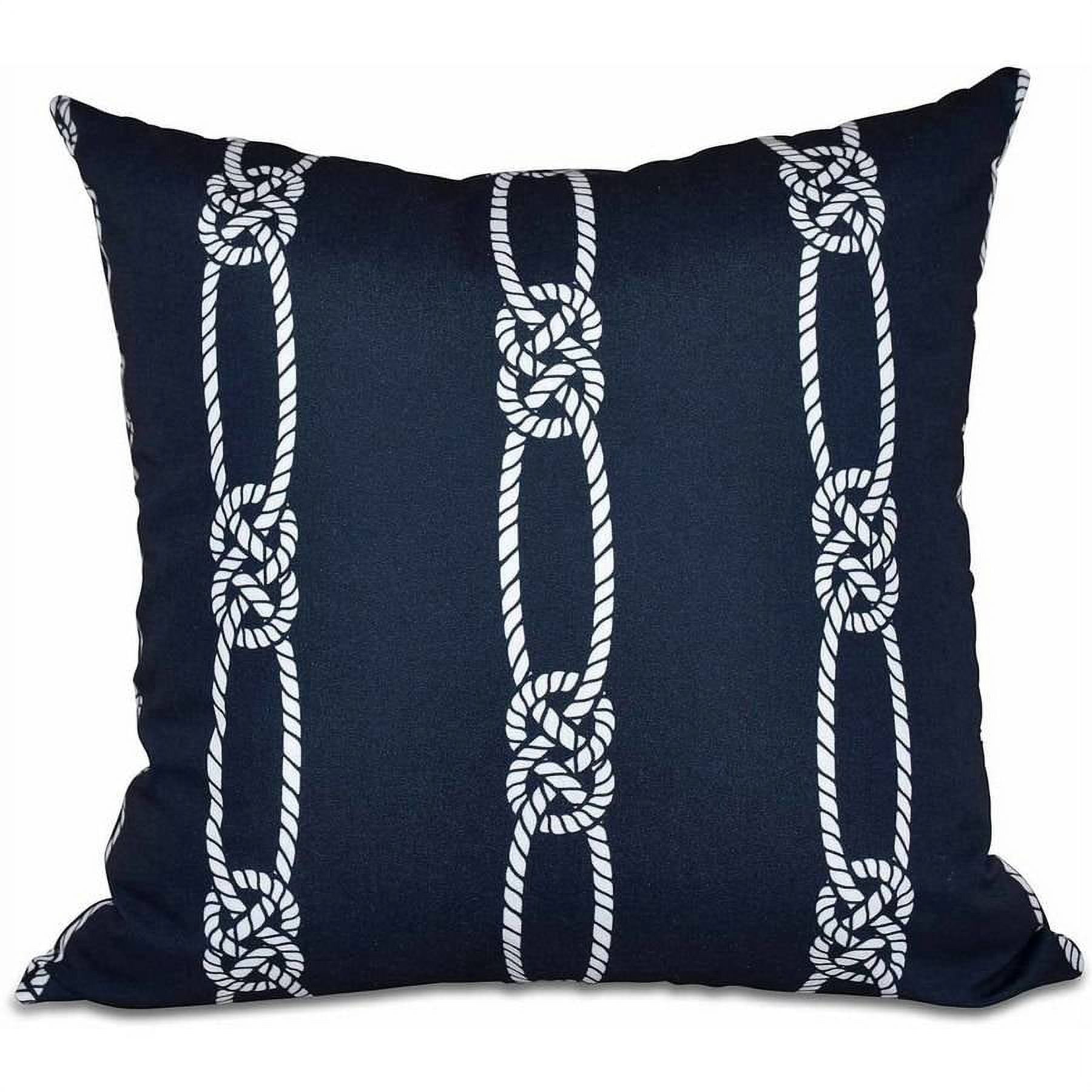 Simply Daisy 16" x 16" Tom Foolery Stripe Print Pillow