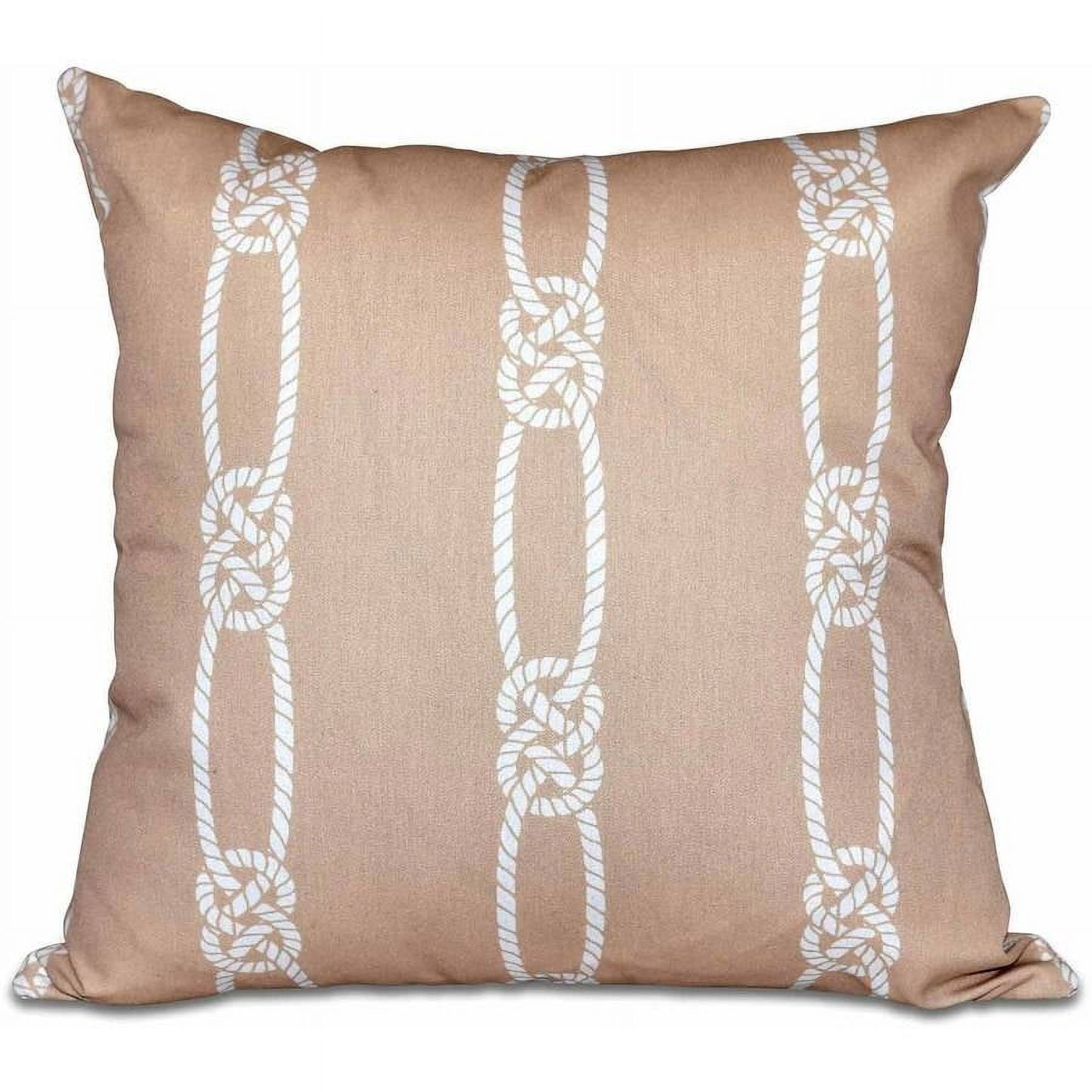 Simply Daisy 16" x 16" Tom Foolery Stripe Print Pillow