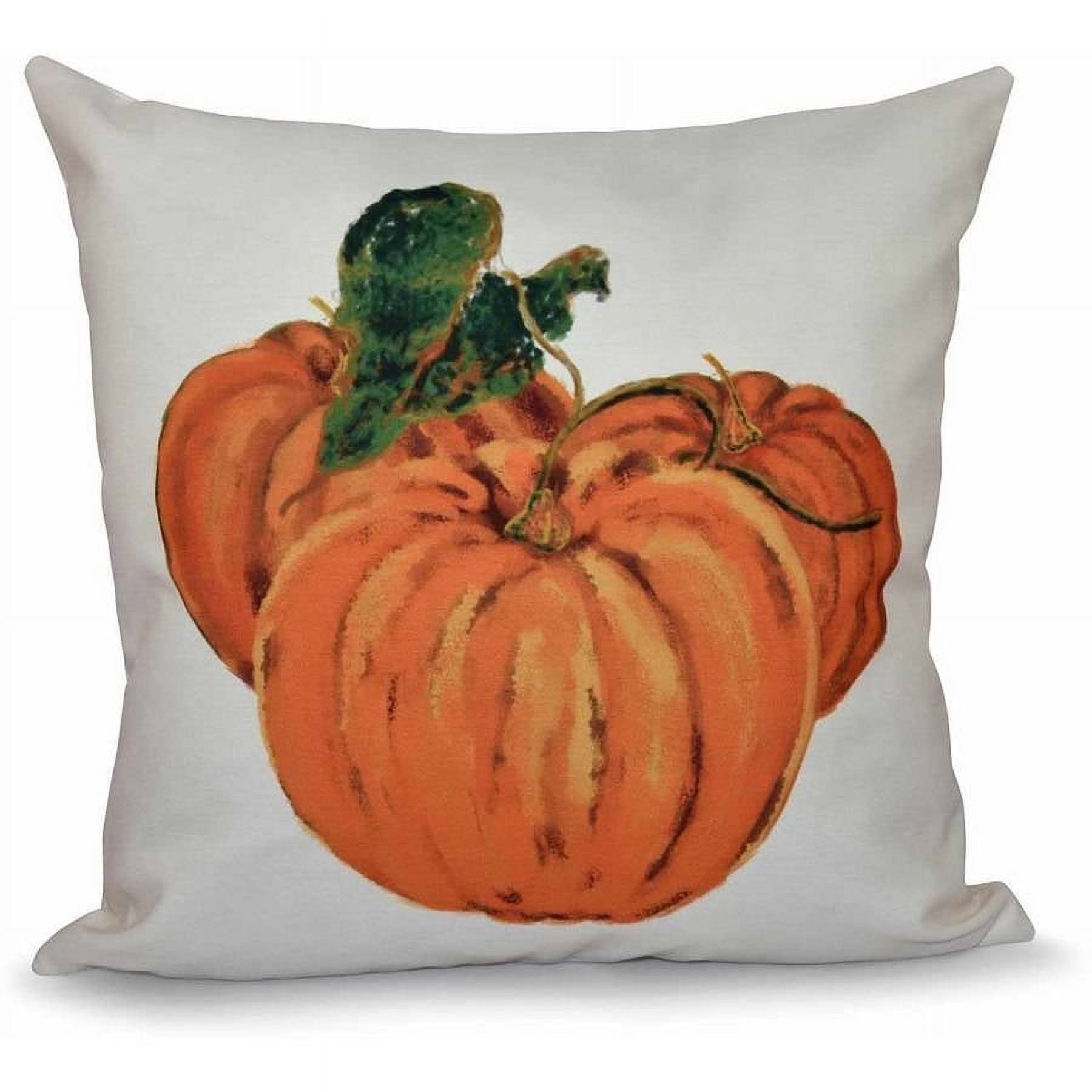 Simply Daisy 16" x 16" Tres Calabazas Holiday Print Pillow