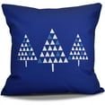 thumbnail image 1 of Simply Daisy 16" x 16" Trio of Trees Geometric Print Pillow, 1 of 2