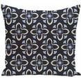 thumbnail image 1 of Simply Daisy 16" x 16" Trumpet Flower Geometric Print Pillow, 1 of 2