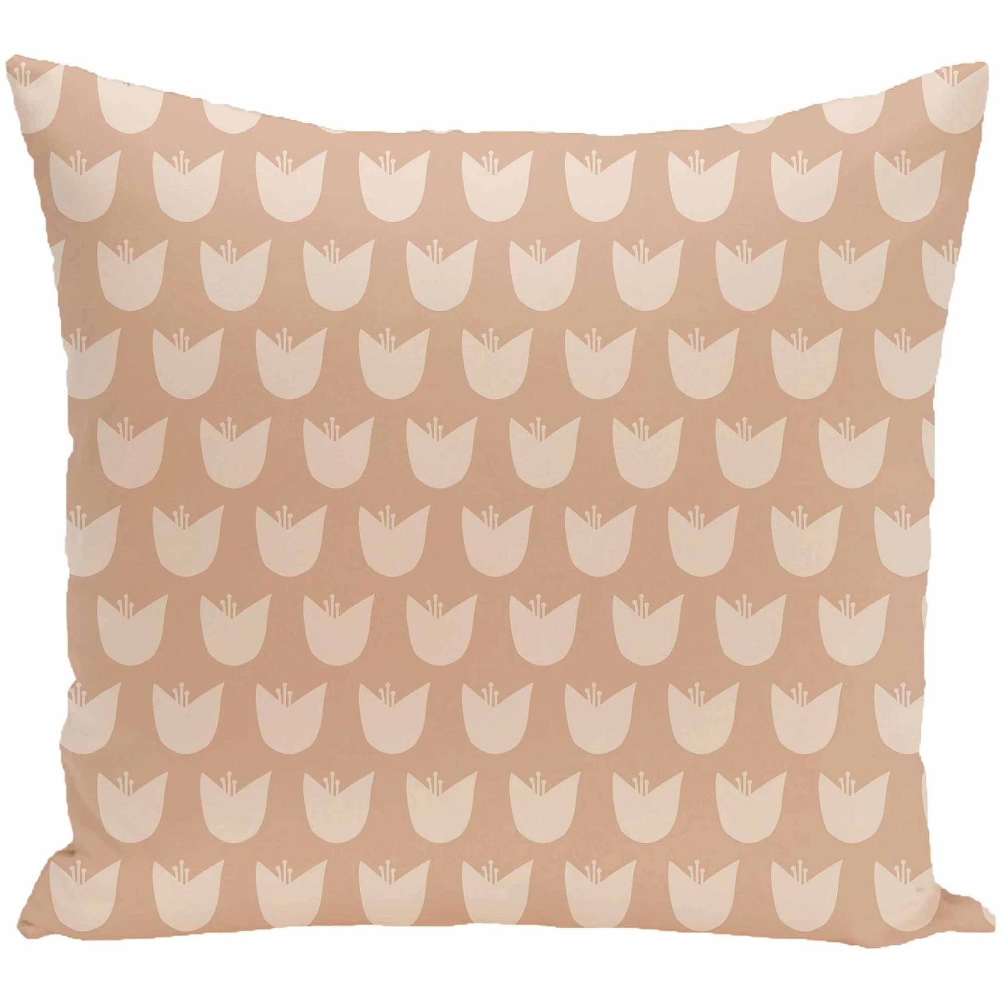 Simply Daisy 16" x 16" Tulips Floral Print Pillow
