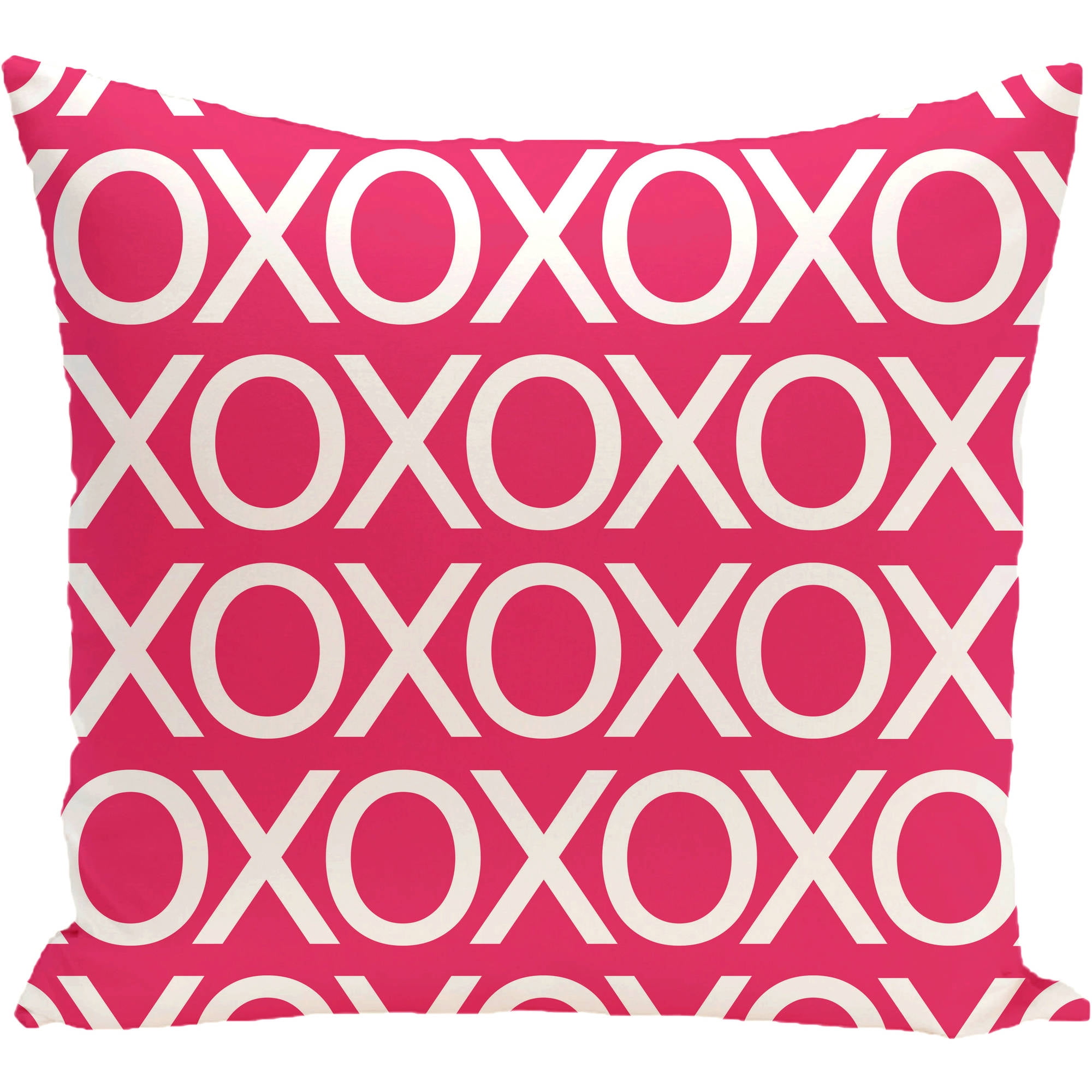 Simply Daisy 16" x 16" Valentine Print Outdoor Pillow