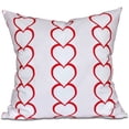 thumbnail image 1 of Simply Daisy 16" x 16" Valentine Print Outdoor Pillow, 1 of 1