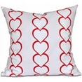 thumbnail image 1 of Simply Daisy 16" x 16" Valentine Print Pillow, Red, 1 of 1