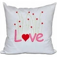 thumbnail image 1 of Simply Daisy 16" x 16" Valentine Print Pillow, Red, 1 of 1