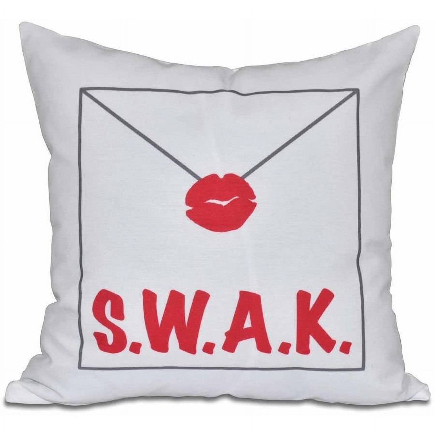 Simply Daisy 16" x 16" Valentine Print Pillow
