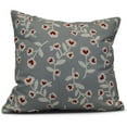 thumbnail image 1 of Simply Daisy 16" x 16" Valentines Floral Holiday Floral Print Pillow, 1 of 2