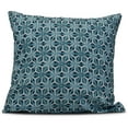 thumbnail image 1 of Simply Daisy 16" x 16" Water Mosaic Geometric Print Pillow, 1 of 2