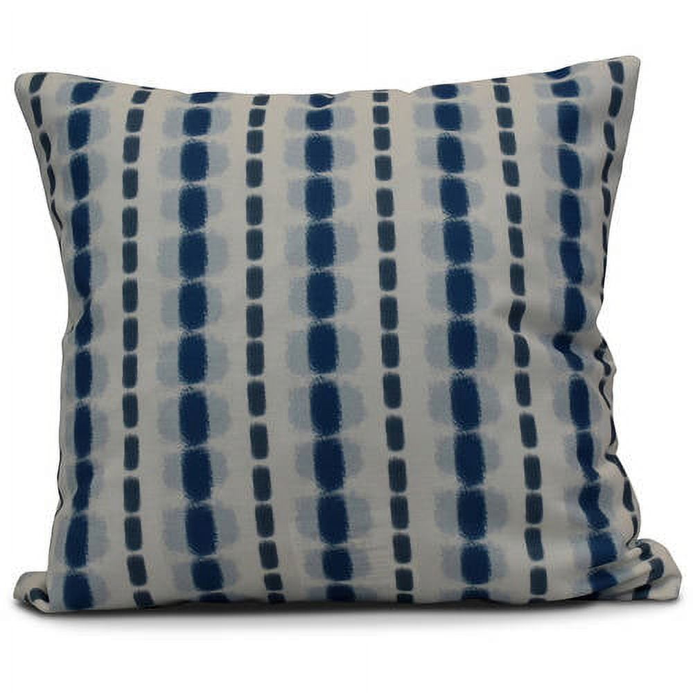 Simply Daisy 16" x 16" Watercolor Stripe Stripe Print Pillow