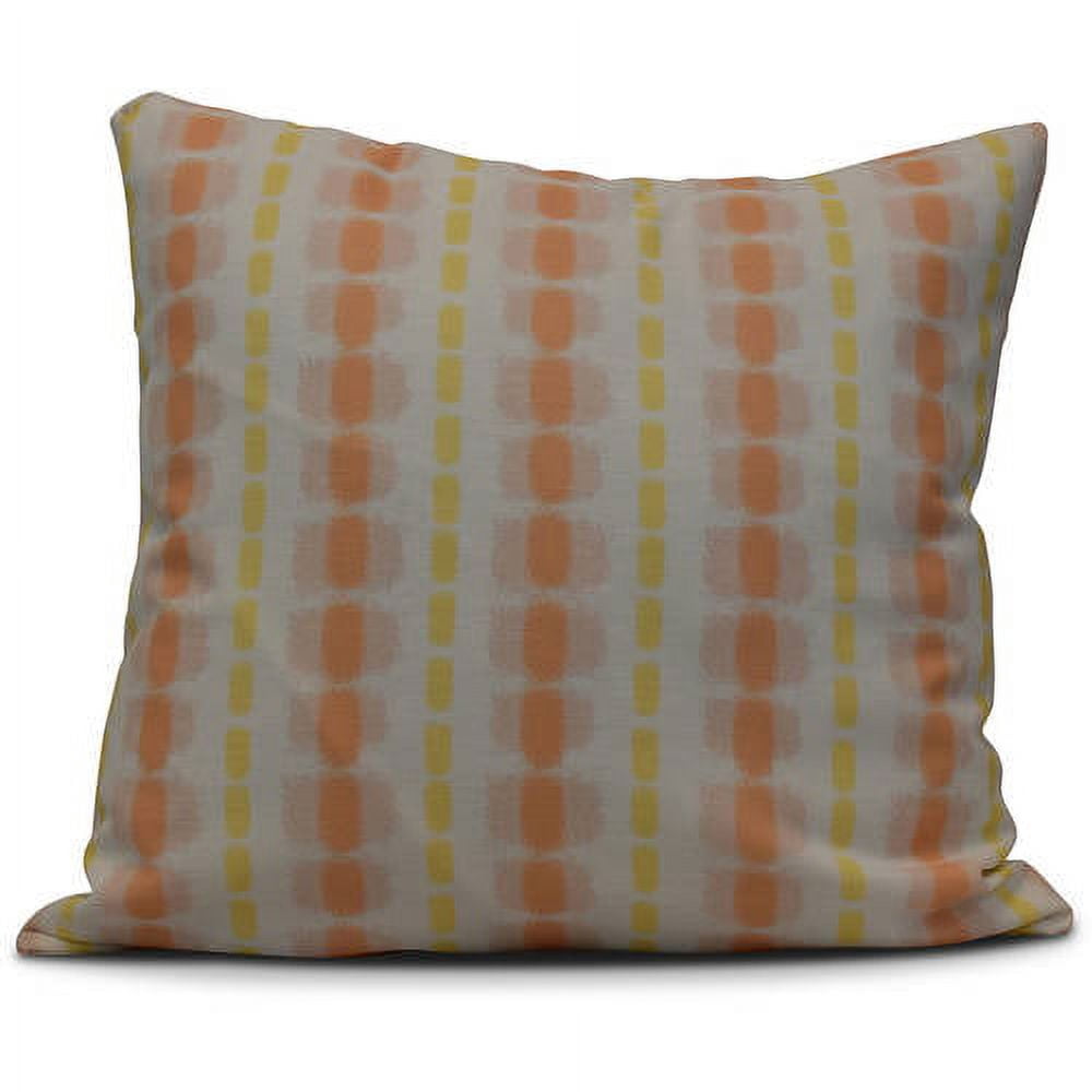 Simply Daisy 16" x 16" Watercolor Stripe Stripe Print Pillow