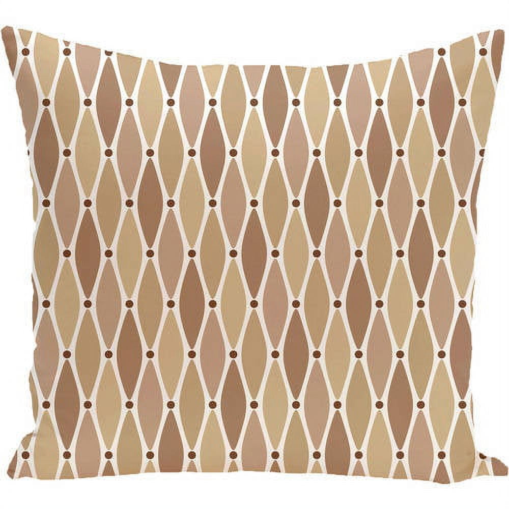 Simply Daisy 16" x 16" Wavy Geometric Print Pillow