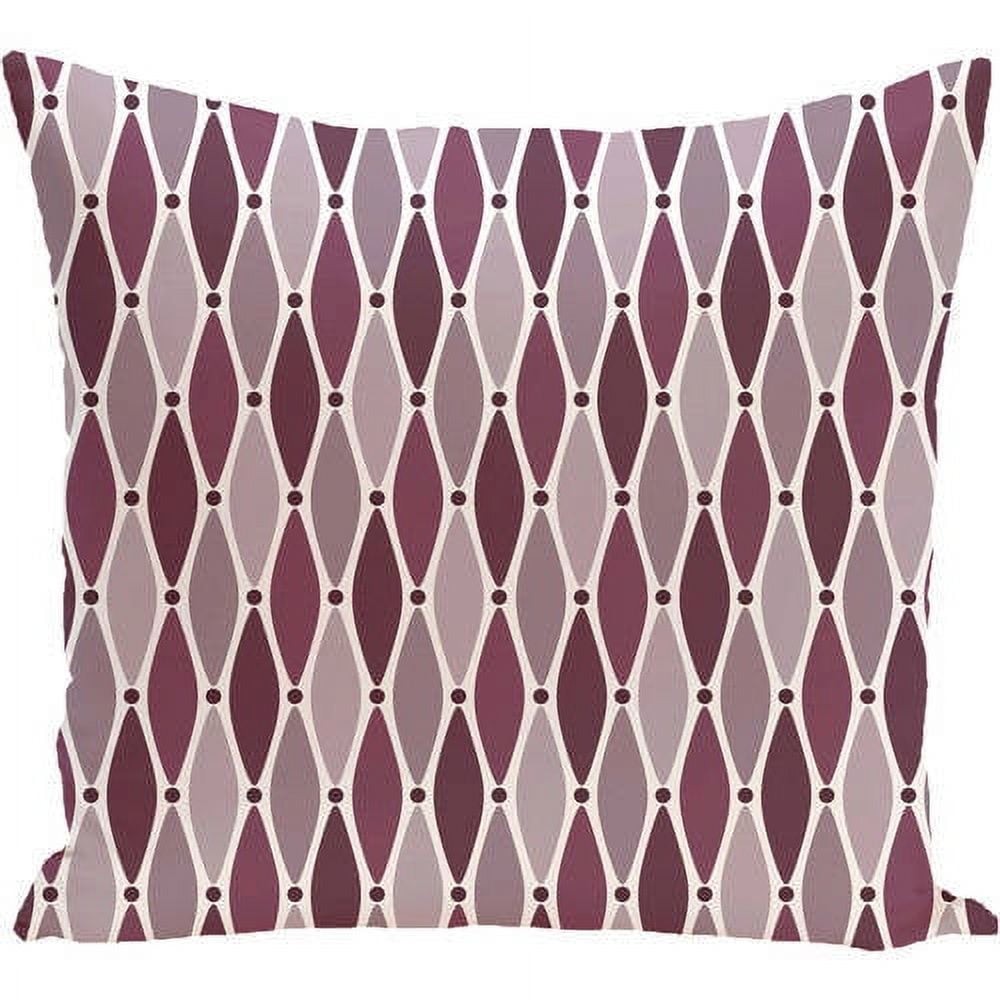 Simply Daisy 16" x 16" Wavy Geometric Print Pillow