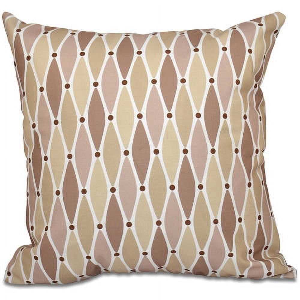Simply Daisy 16" x 16" Wavy Geometric Print Pillow