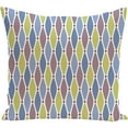thumbnail image 1 of Simply Daisy 16" x 16" Wavy Splash Geometric Print Pillow, 1 of 2
