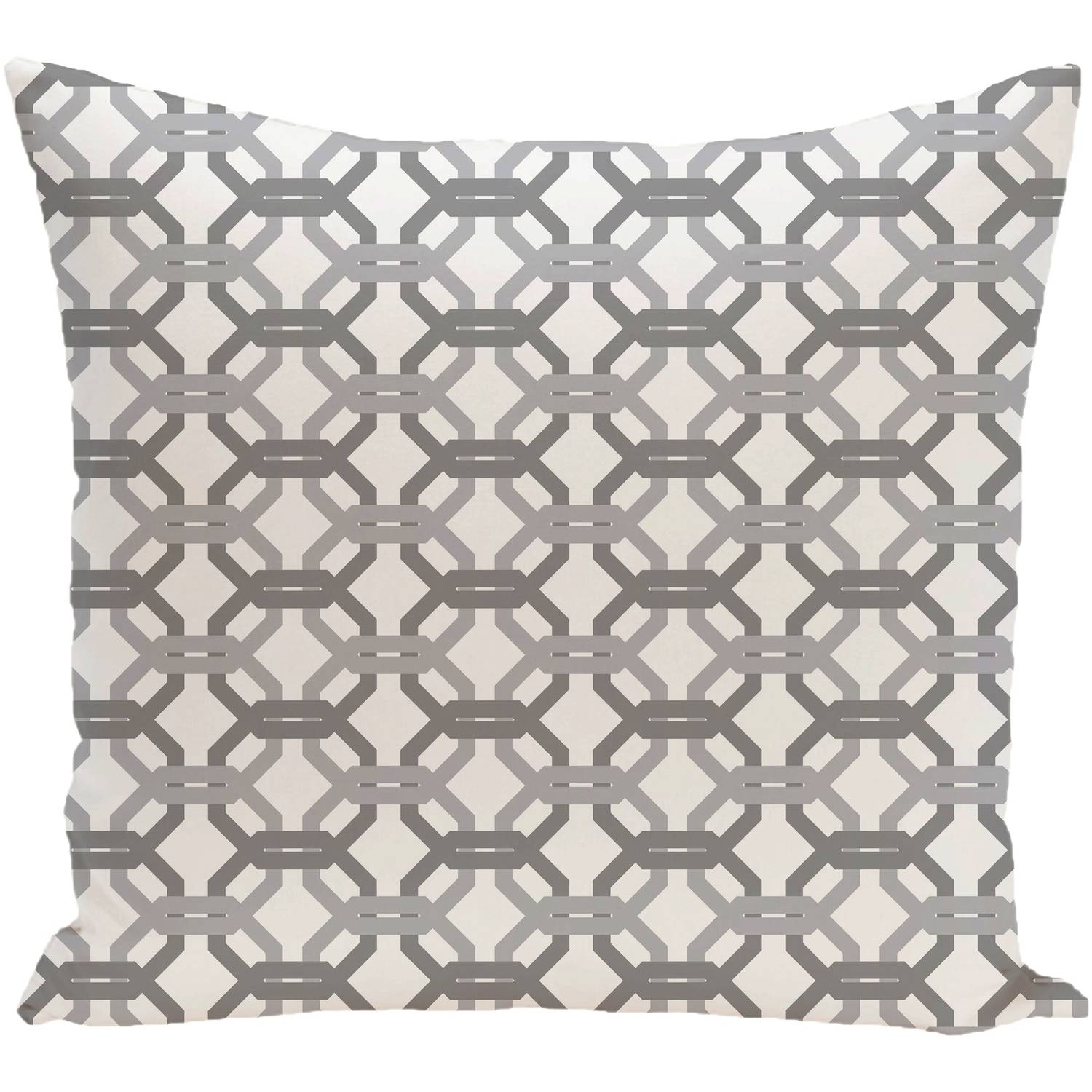 Simply Daisy 16" x 16" We're All Connected Geometric Print Pillow