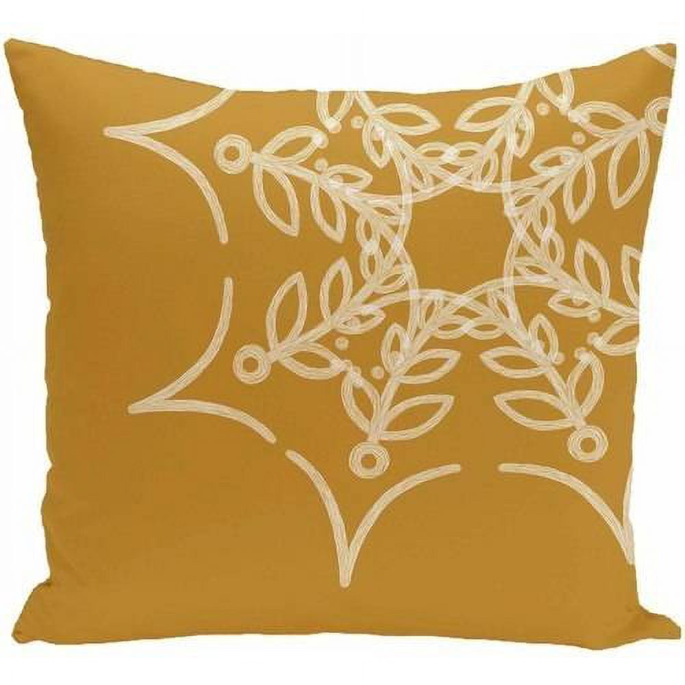 Simply Daisy 16" x 16" Web Art Holiday Print Pillow