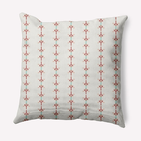 16" x 16" Simply Daisy Jodhpur Stripe Decorative Throw Pillow