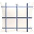 thumbnail image 1 of Simply Daisy 16" x 16" Windowpane Plaid Geometric Print Outdoor Pillow, 1 of 1