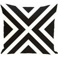 thumbnail image 1 of Simply Daisy 16" x 16" X Marks the Spot Stripes Print Pillow, 1 of 1