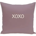 thumbnail image 1 of Simply Daisy 16" x 16" XOXO Word Print Pillow, 1 of 2