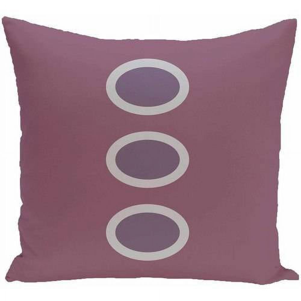 Simply Daisy 16" x 16" Zen Geometric Print Pillow