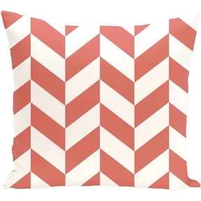 Simply Daisy 16" x 16" Zigzag Jag Geometric Print Outdoor Pillow
