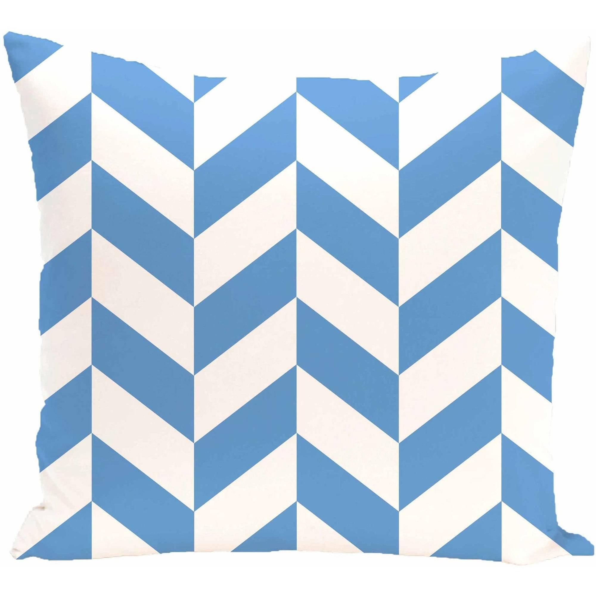 Simply Daisy 16" x 16" Zigzag Jag Geometric Print Pillow