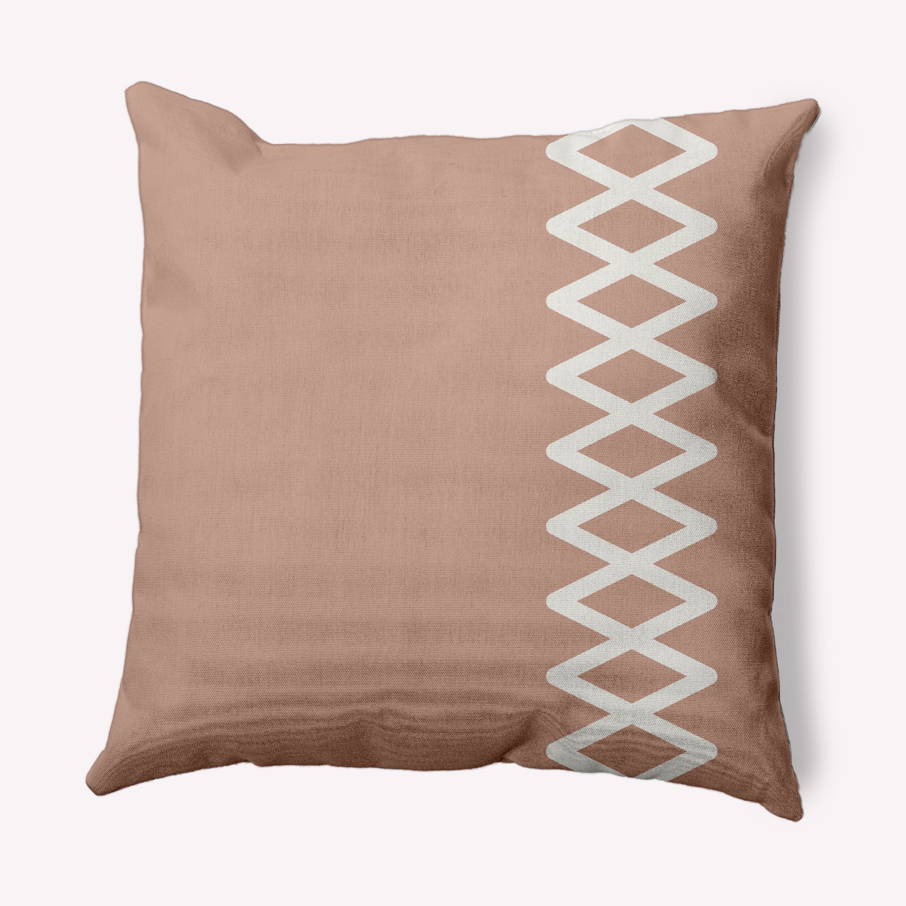 Simply Daisy 16" x 16" Zipper Stripe Nautical Decorative Indoor Pillow