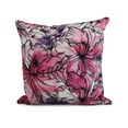 thumbnail image 1 of Simply Daisy, 16 x 16Inch, Zentangle, Floral Print Pillow, Purple, 1 of 2