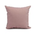 thumbnail image 1 of Simply Daisy, 16 x 16inch,Ticking Stripe Decorative Pillow,Purple, 1 of 2