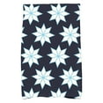 thumbnail image 1 of Simply Daisy 16" x 25" Christmas Stars 1 Geometric Print Hand Towel, 1 of 2
