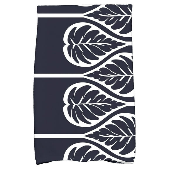 Simply Daisy 16" x 25" Fern 2 Floral Print Hand Towel