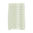 thumbnail image 1 of Simply Daisy, 16 x 25 inch, Pattern Stripe Kitchen Towel, Green, 1 of 2