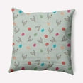 thumbnail image 1 of Simply Daisy 18 in x 18 in Animal Print Easter Polyester Throw Pillow, 1 of 4