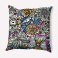 thumbnail image 1 of Simply Daisy 18 in x 18 in Contemporary Orchid Polyester Throw Pillow, 1 of 2