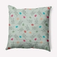 thumbnail image 1 of Simply Daisy 18 in x 18 in Green Animal Print Polyester Easter Throw Pillow, 1 of 4