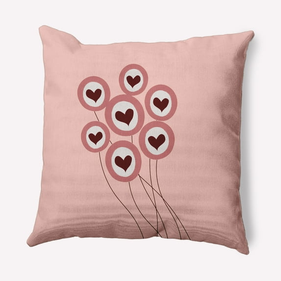 Simply Daisy 18 inch Love is in the Air Valentines Decorative Throw Pillow
