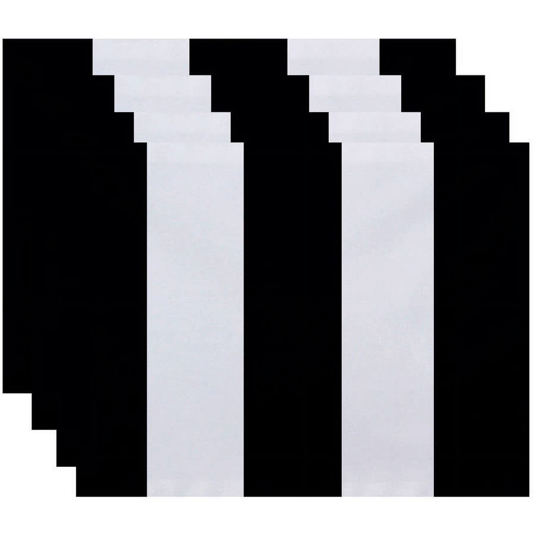Simply Daisy 18" x 14" Awning Stripe Stripe Print Placemats, Set of 4