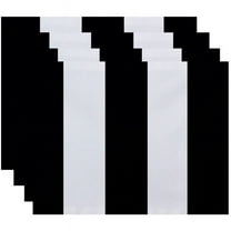 Simply Daisy 18" x 14" Awning Stripe Stripe Print Placemats, Set of 4