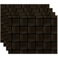 thumbnail image 1 of Simply Daisy 18" x 14" Basketweave Geometric Print Placemats, Set of 4, 1 of 1