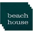 thumbnail image 1 of Simply Daisy 18" x 14" Beach House Word Print Placemats, Set of 4, 1 of 1