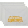 thumbnail image 1 of Simply Daisy 18" x 14" BeachDrive Geometric Print Placemats, Set of 4, 1 of 1