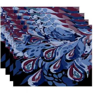 Simply Daisy 18" x 14" Boho Splash Geometric Print Placemat
