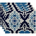 thumbnail image 1 of Simply Daisy 18" x 14" Bombay 6 Geometric Print Placemat, 1 of 5