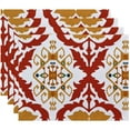 thumbnail image 1 of Simply Daisy 18" x 14" Bombay Medallion Geometric Print Placemats, Set of 4, 1 of 1