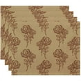 thumbnail image 1 of Simply Daisy 18" x 14" Carmen Floral Print Placemat, 1 of 1