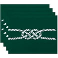 thumbnail image 1 of Simply Daisy 18" x 14" Carrick Bend Geometric Print Placemat, 1 of 1